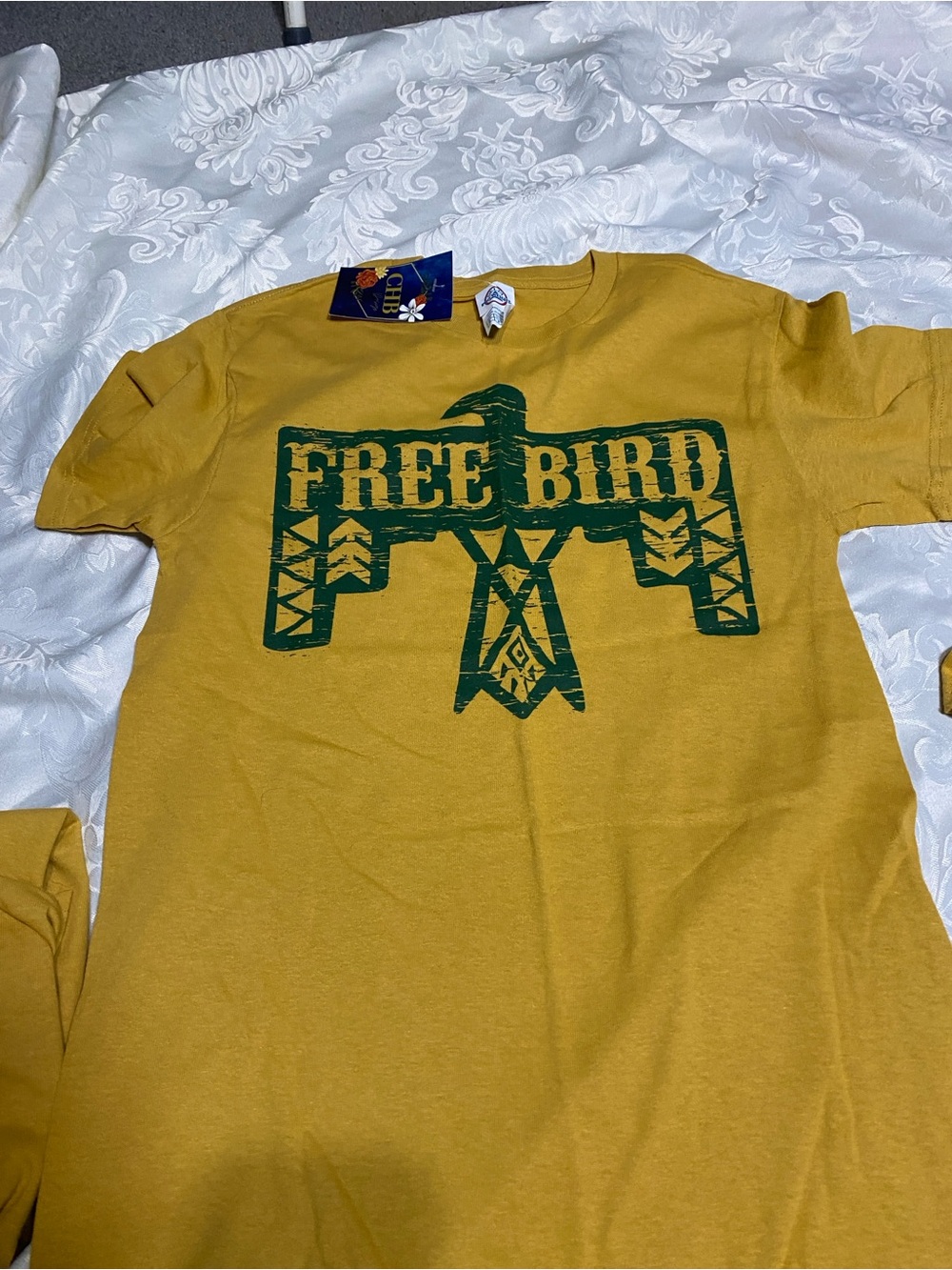 NWT Free Bird graphic on t- shirt top unisex XL